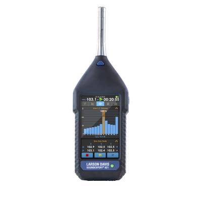 soundexpert model 721 class 2 sound level meter with logging up to 100 ms, measurement history, community noise, screen protector, free-field microphone (50mv/pa), preamplifier (prm721) & usb-c cable (cbl242-03)